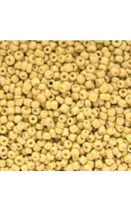 Seed beads 11/0 (2mm) Butter yellow